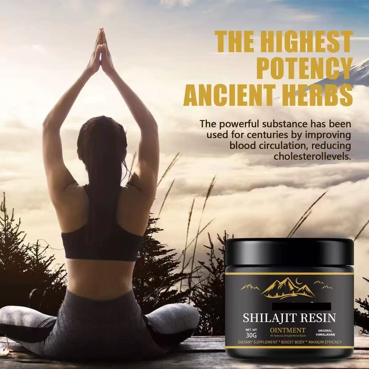 SHILAJIT PUR DE L’HIMALAYA – PUISSANCE NATURELLE, VITALITÉ ULTIME