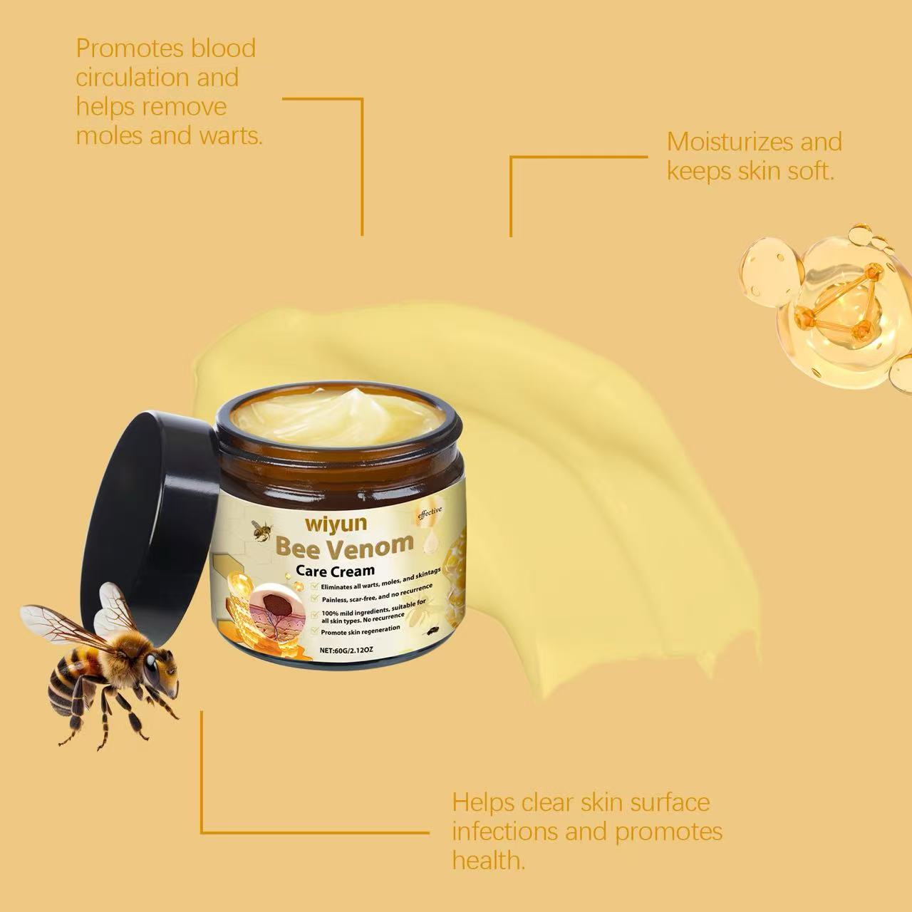 đ WiYunBeeâą â CrĂšme RĂ©paratrice au Venin dâAbeille