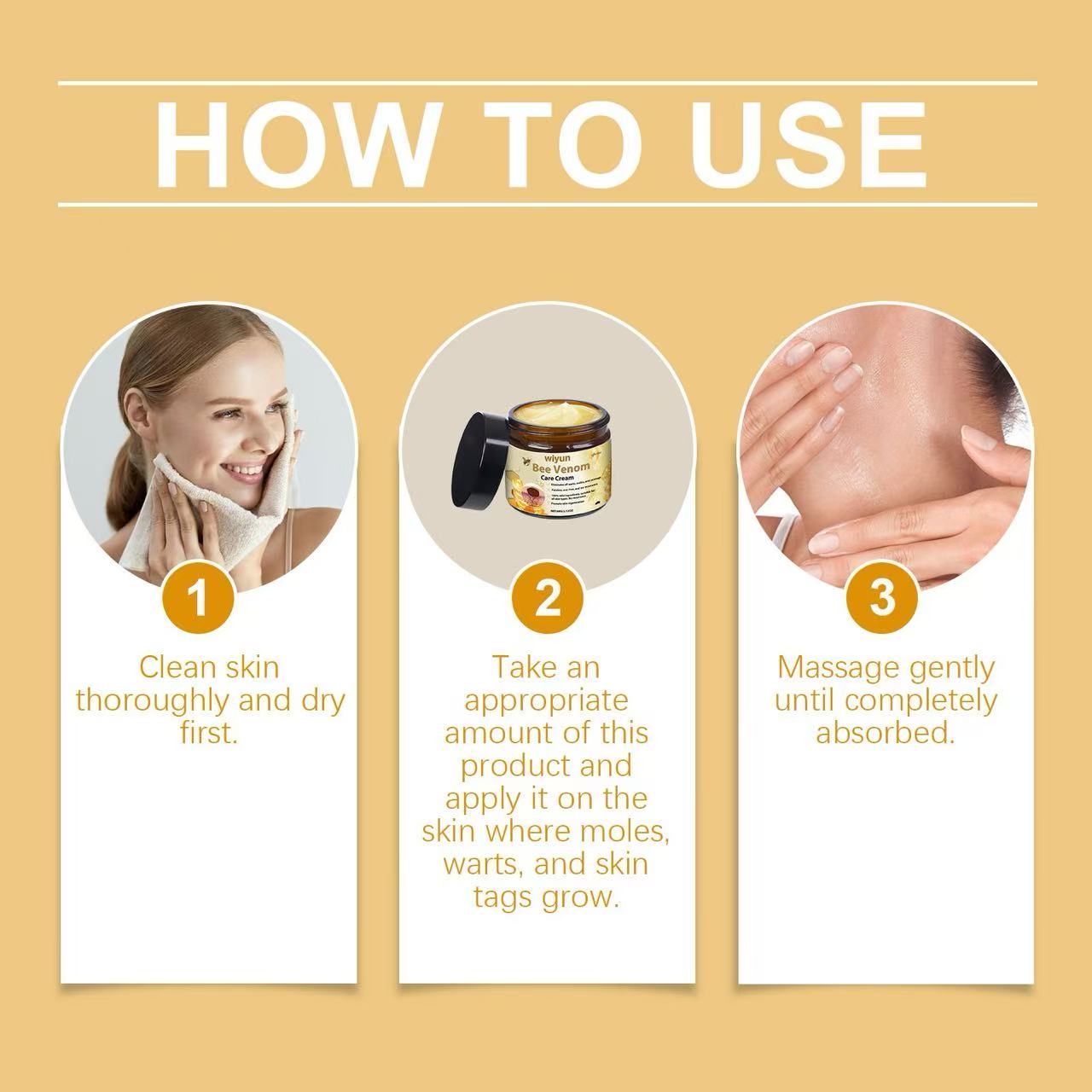 🐝 WiYunBee™ – Crème Réparatrice au Venin d’Abeille
