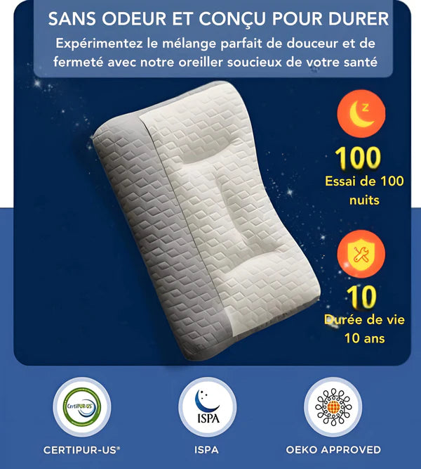 Restiva Pro-The Orthopedic Anti-Snoring Pillow